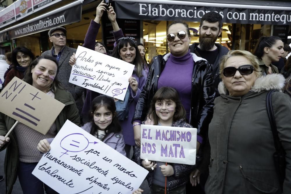 La manifestación, en imágenes