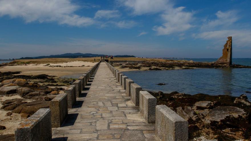 Isla de San Sadurniño en Cambados.