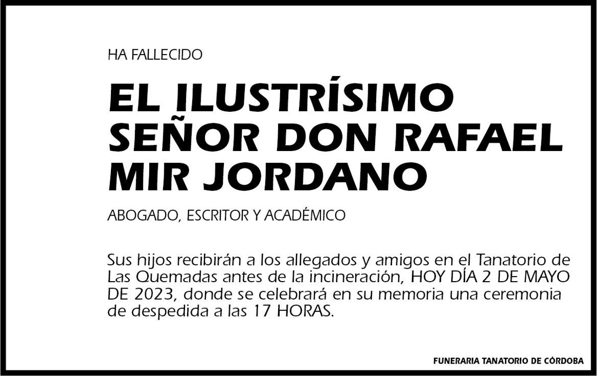 Rafael Mir Jordano