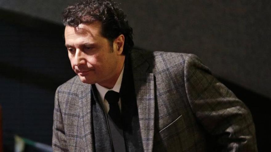 Francesco Schettino, capitán del crucero que naufragó en 2012.