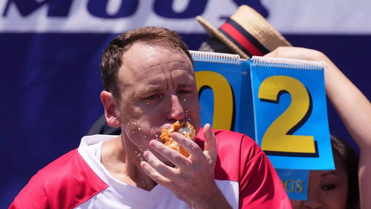 El concurso de comer 'hot dogs' que triplicó la audiencia del PSG-Real Madrid en EEUU