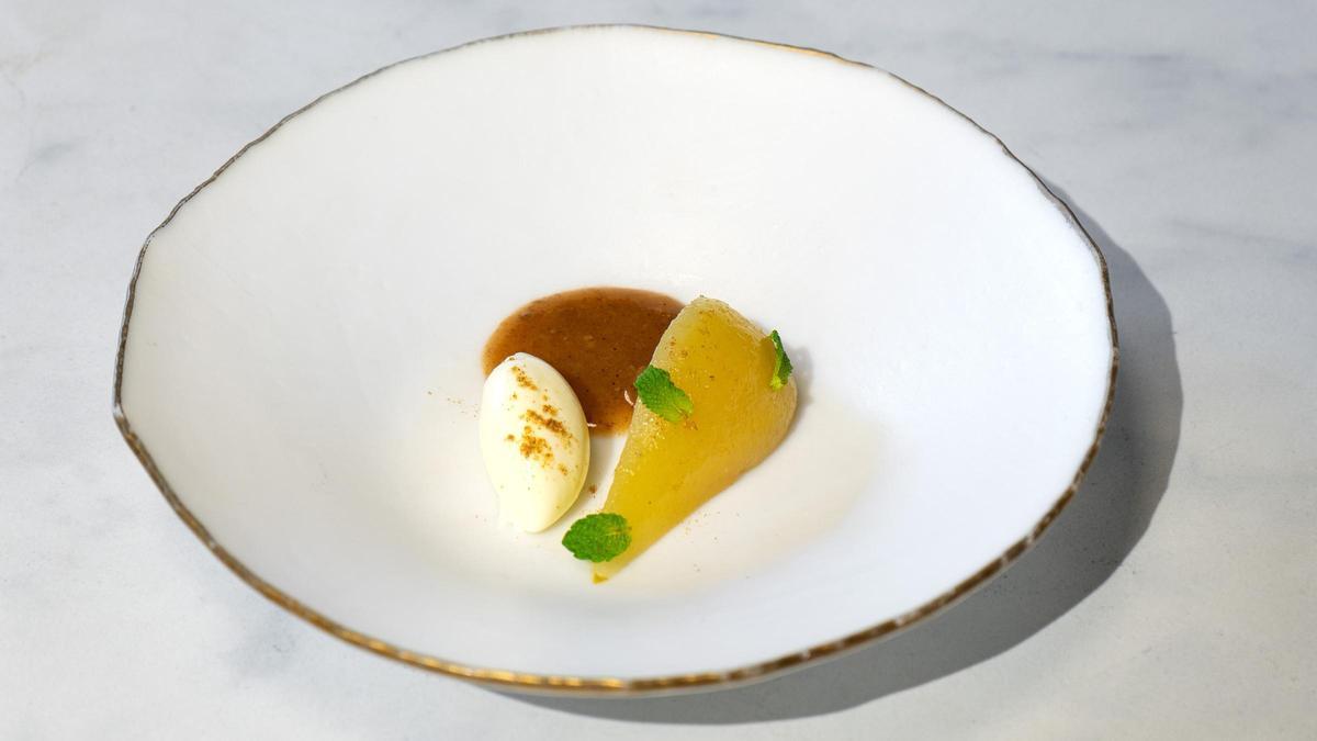 Peres al cava, propuesta gastronómica de los hermanos Roca.