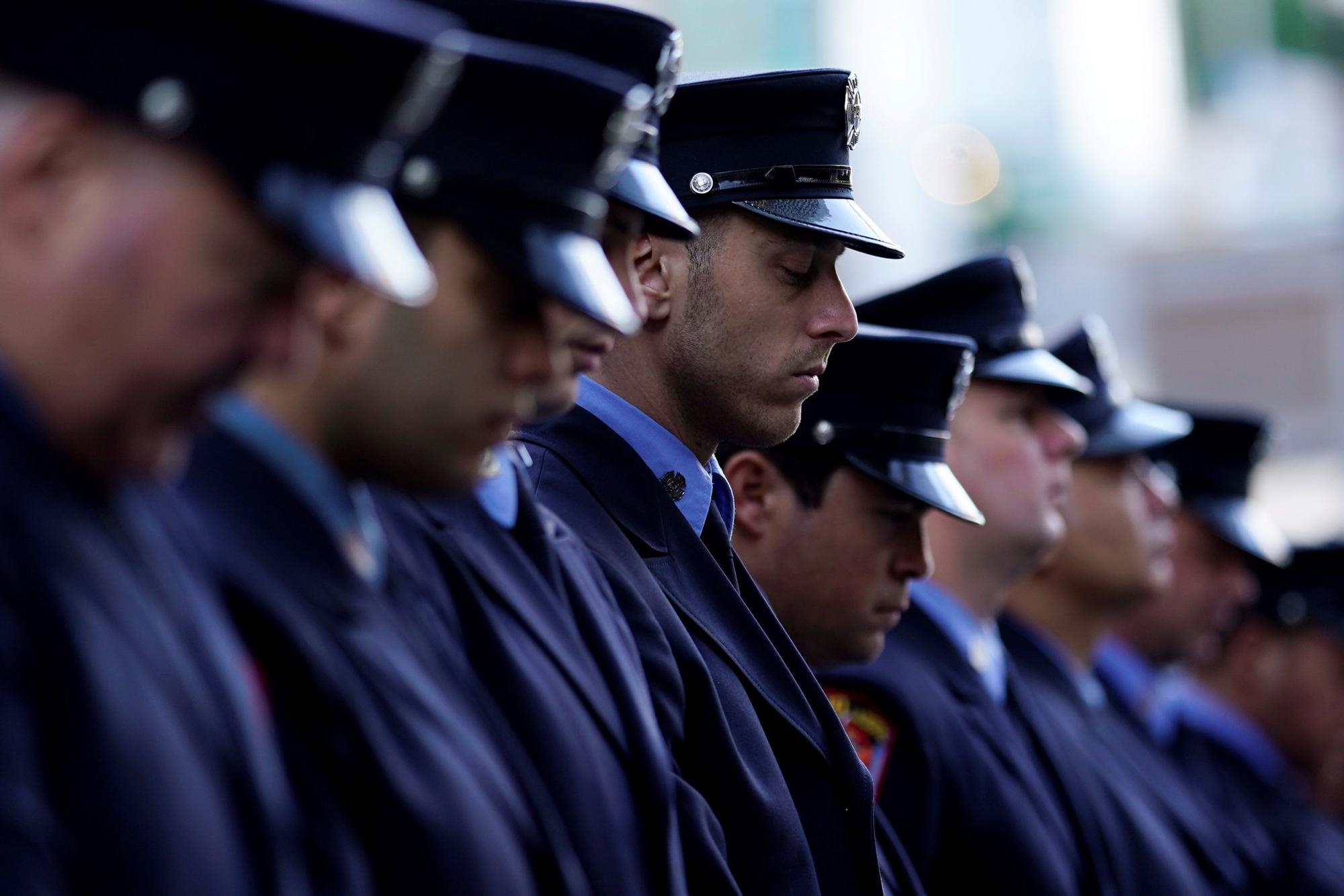 Acto de homenaje a las víctimas del 11-S en Nueva York