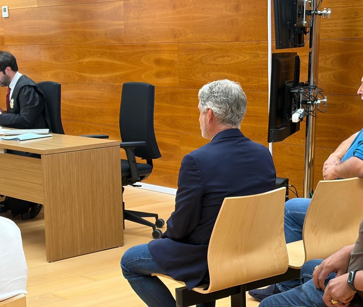 Vegara, alcalde de Orihuela, en la segunda sesión de la vista oral