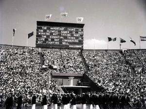 La cerimònia d’obertura dels Jocs de Londres del 1948, a l’estadi de Wembley.