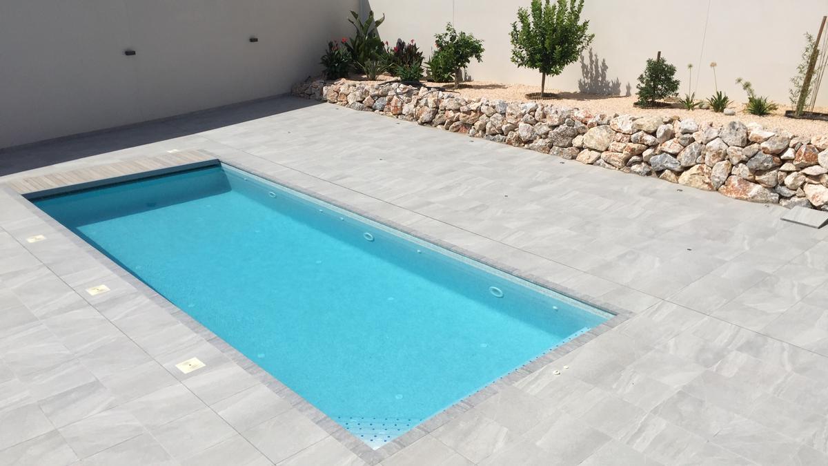 Piscina construïda per ATP