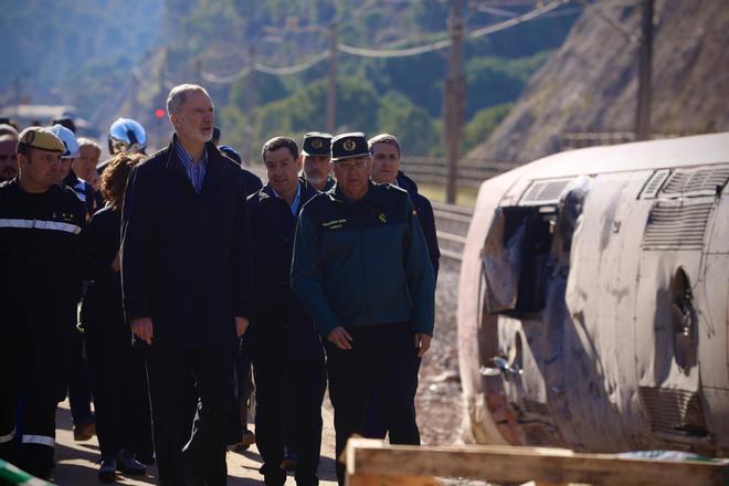Visita de los reyes a Córdoba tras el accidente ferroviario de Adamuz