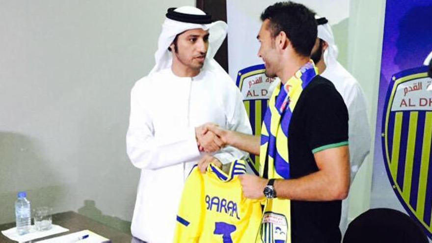 David Barral firma por el Al-Dhafra