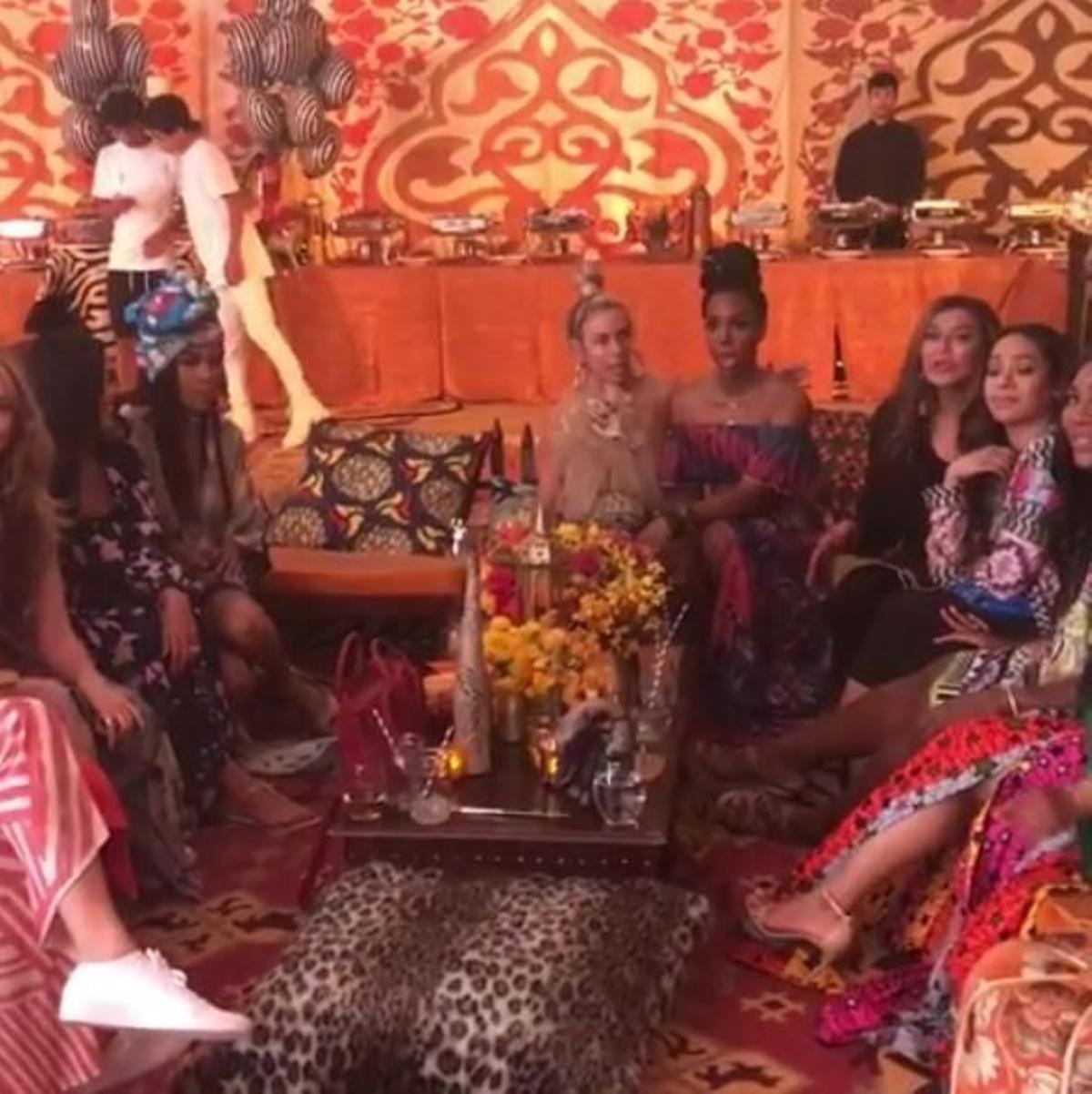 La divertida 'Baby Shower' africana de Beyoncé