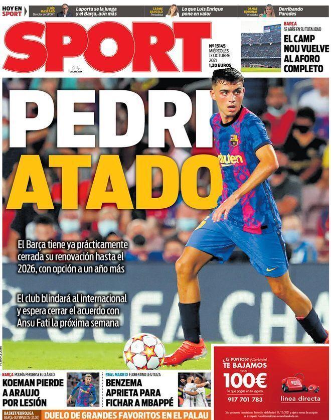 Las portadas de la prensa deportiva de hoy