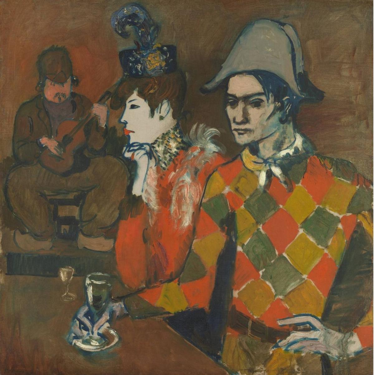 Picasso y Germaine en el Lapin Agile de París a finales del 1904.
