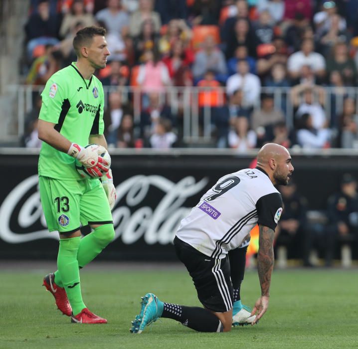 Valencia - Getafe, en imágenes