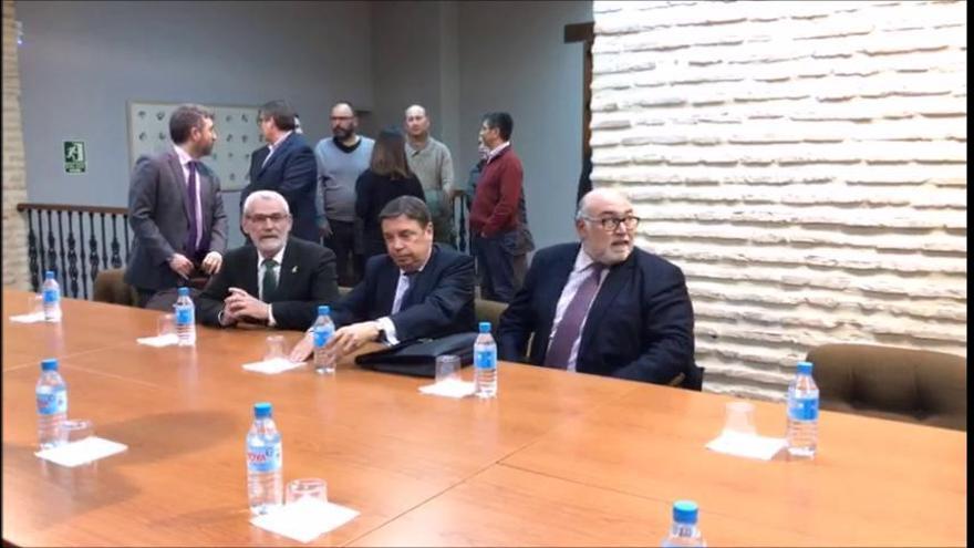 Visita del ministro de Agricultura a Alboraia