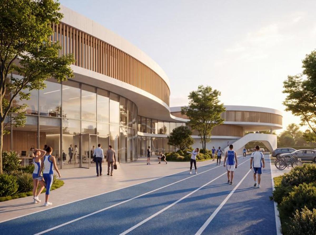 Las imágenes del anteproyecto de la nueva Ciudad Deportiva del Hércules CF