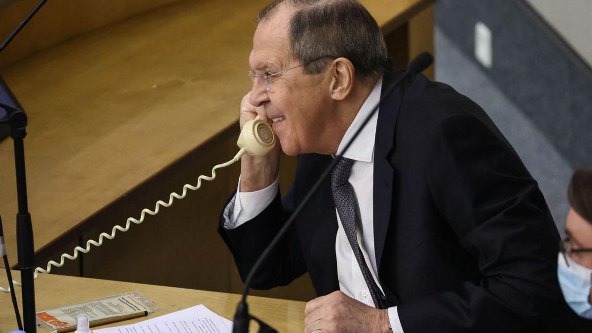 El ministre d’Exteriors rus, Serguei Lavrov | EFE