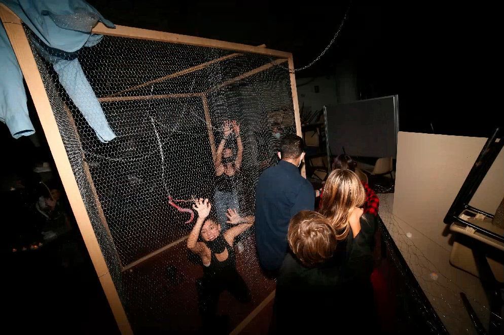 El Casal Jove del Grau se convirtió en un auténtico túnel del terror