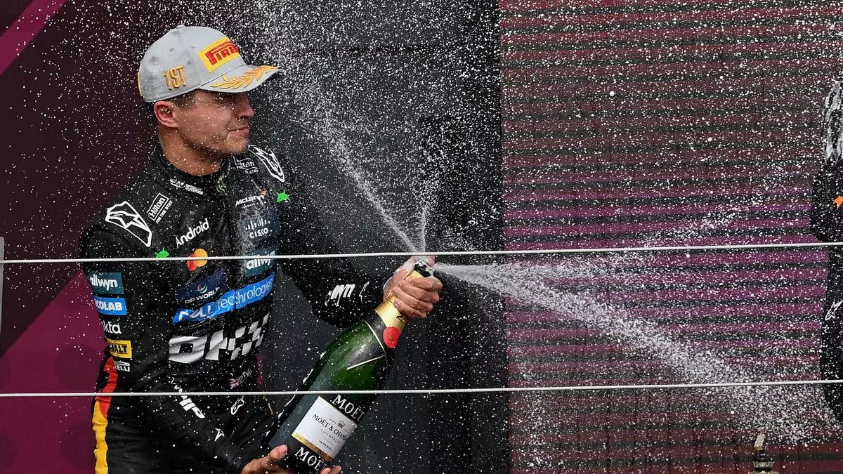Norris impone su ley en el caos de Silverstone