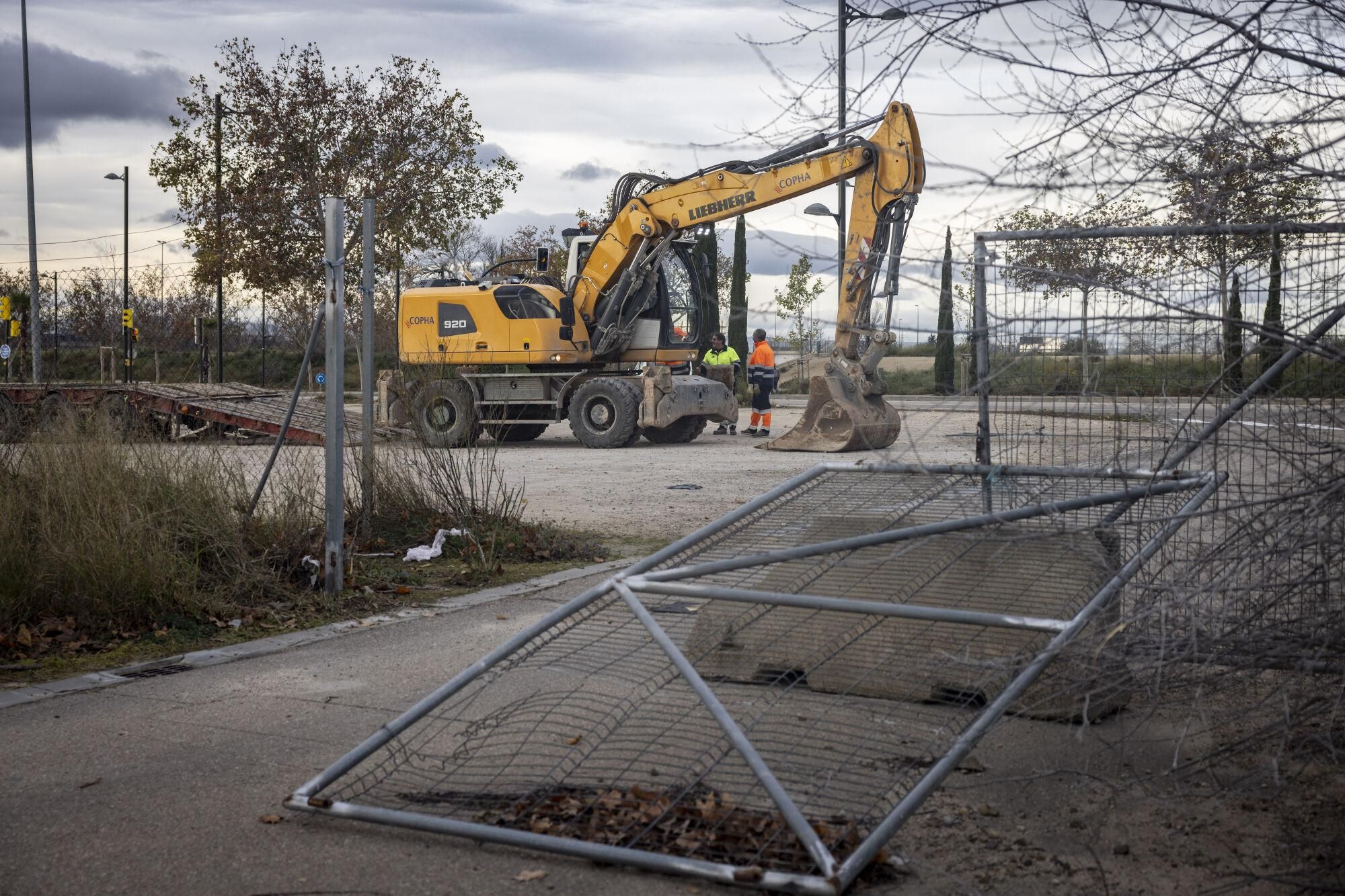 En imágenes | Así ha sido la construcción de la 'mini Romareda' 