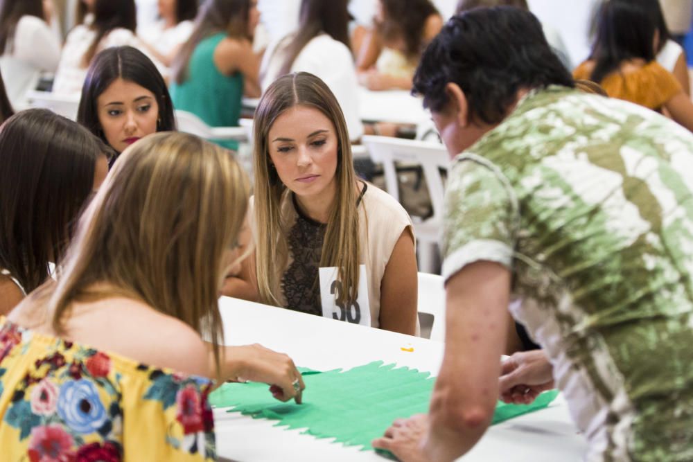 Prueba de candidatas a Fallera Mayor de Valencia 2017