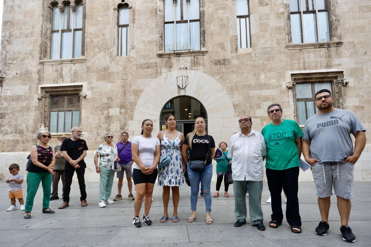 Familias vulnerables que se ven en la calle este mes de julio.