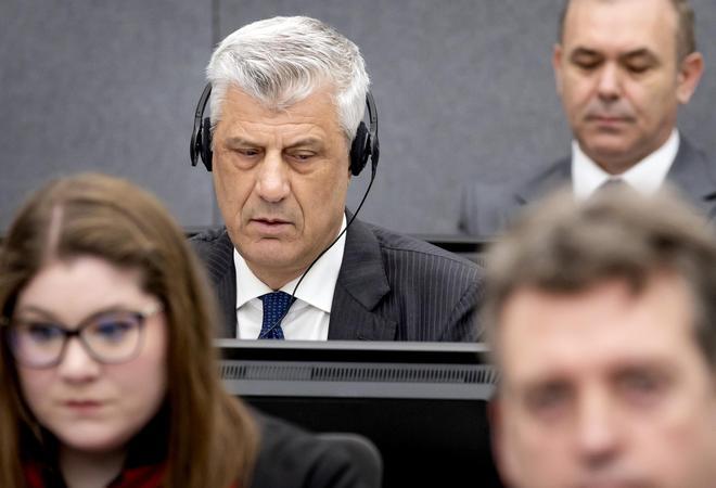 El expresidente de Kosovo Hashim Thaçi, condenado en La Haya por crímenes de guerra