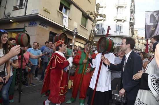 Berga rep a la Mare de Déu de Queralt