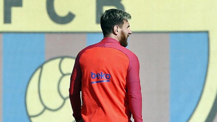 Messi, baja de última hora ante el Málaga CF
