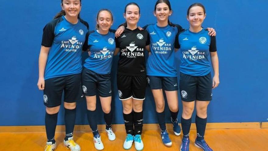 Mónica, Lucía, Paula, Sara y Lucía. | SERVICIO ESPECIAL