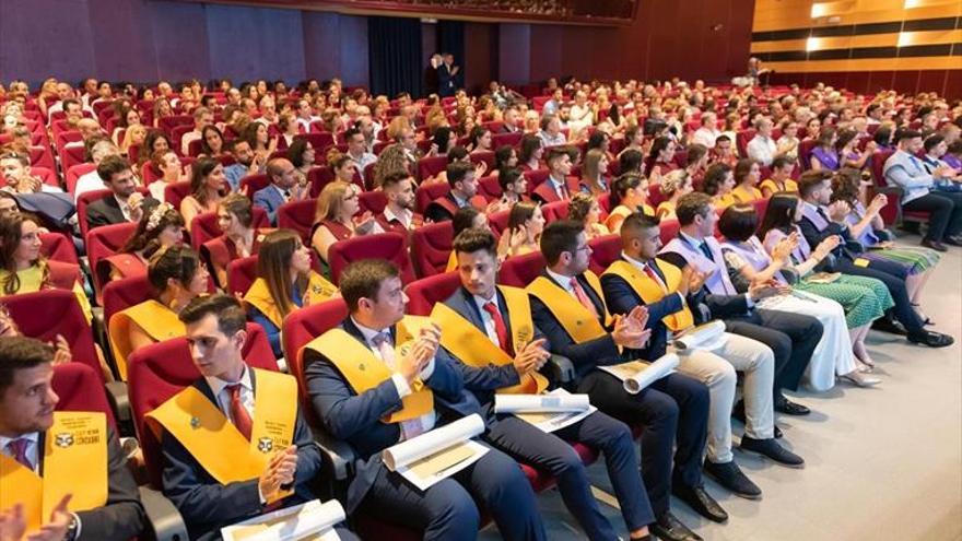 Graduación en el centro docente Albor