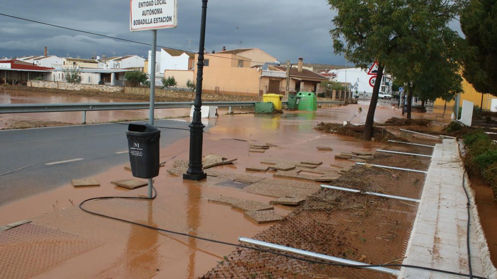 Graves inundaciones en Campillos, la comarca de Antequera y Teba en octubre de 2018