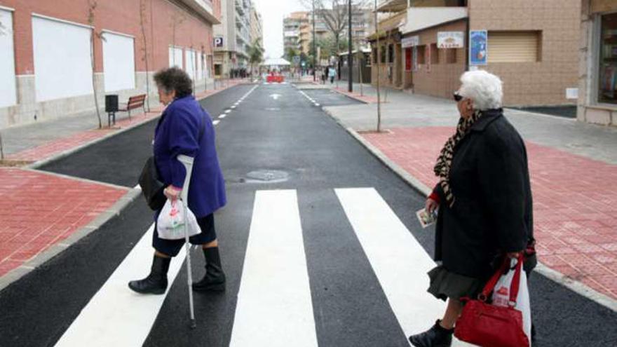 La Avenida Blasco Ibáñez ya podrá ser transitada.