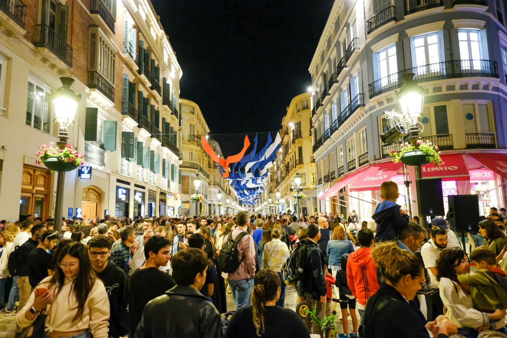 Málaga vive una nueva edición de La Noche en Blanco