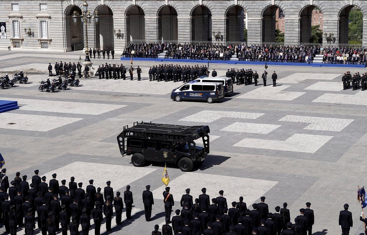 El Cuerpo Nacional de Policía celebra en el Palacio Real de Madrid el 200 aniversario de su creación