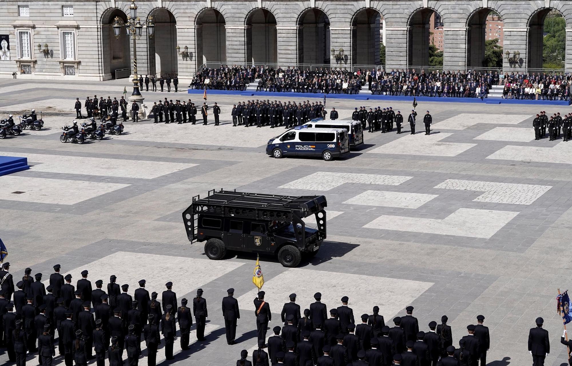 El Cuerpo Nacional de Policía celebra en el Palacio Real de Madrid el 200 aniversario de su creación