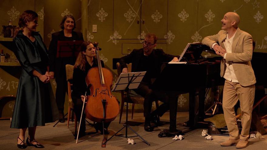 Una imagen promocional de «Una noche de zarzuela».  |