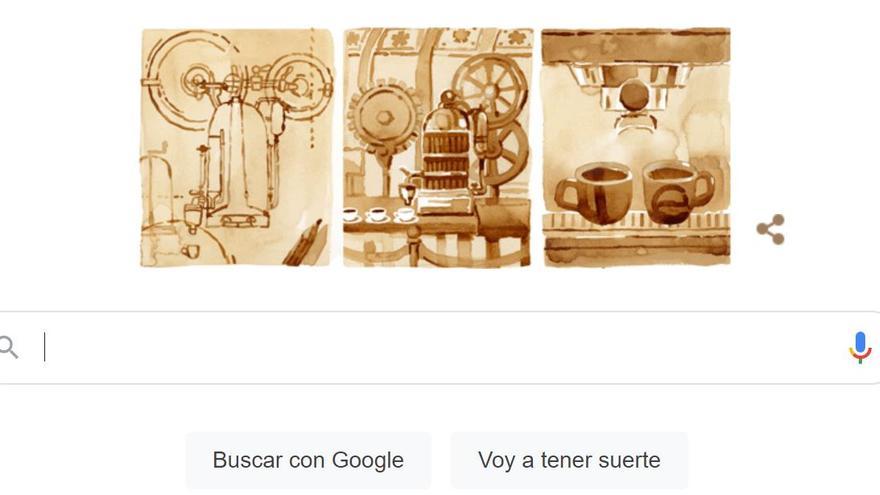 Google dedica su &#039;doodle&#039; a Angelo Moriondo, inventor que revolucionó la gastronomía