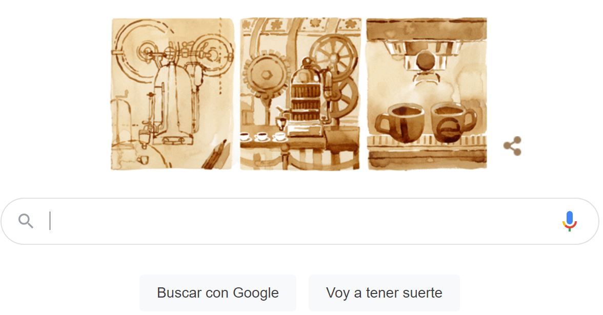 Google dedica su 'doodle' a Angelo Moriondo, inventor que revolucionó la gastronomía