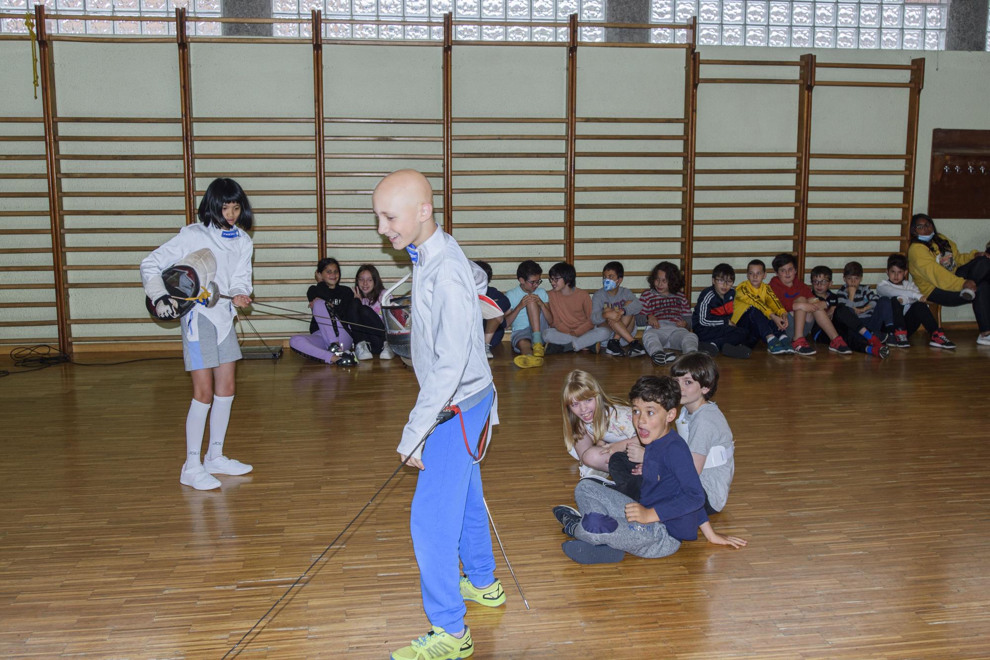 Mini olimpiadas en el colegio Gesta