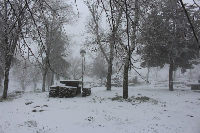 Nieve en la provincia de Córdoba