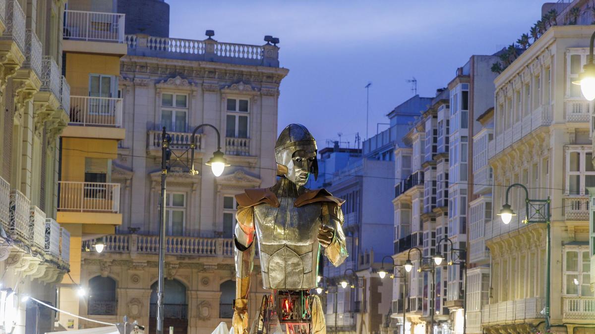 El espectáculo 'Aquiles' llega a Cartagena con el festival Mucho Más Mayo