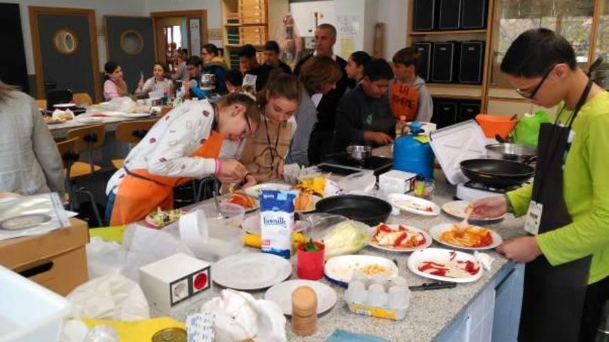 Cotes Baixes: el aula en la cocina