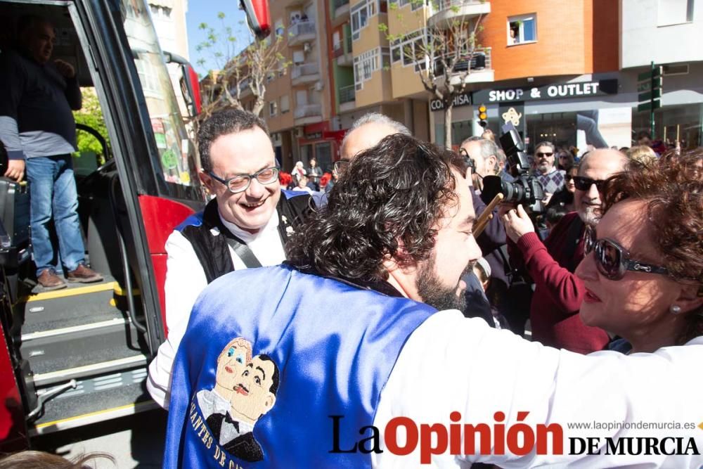 Llegada del Tío de la Pita a Caravaca