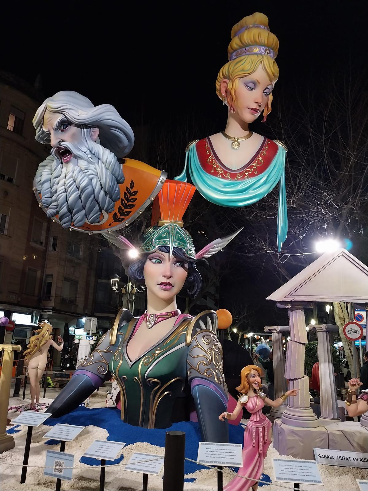 La falla Passeig Lluís Belda