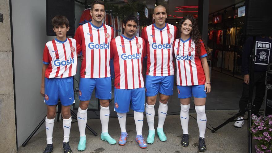 El Girona presenta l&#039;equipació de la pròxima temporada