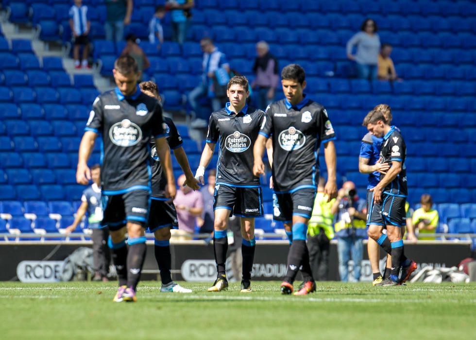 El Dépor cae goleado ante el Espanyol