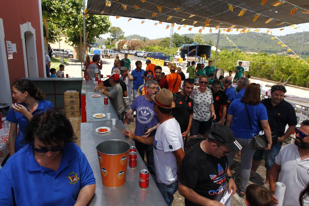 Fiesta de las Peñas del sector 8 en Aigües Vives