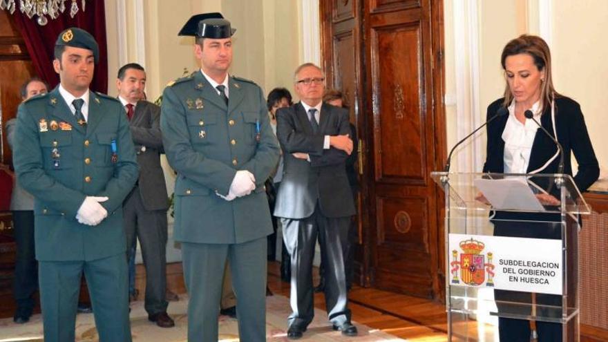 Medallas para dos guardias civiles por su labor en las riadas