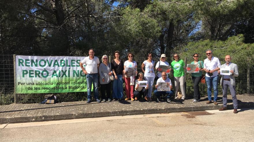 Nuevo parque fotovoltaico en Els Garrovers, en Marratxí