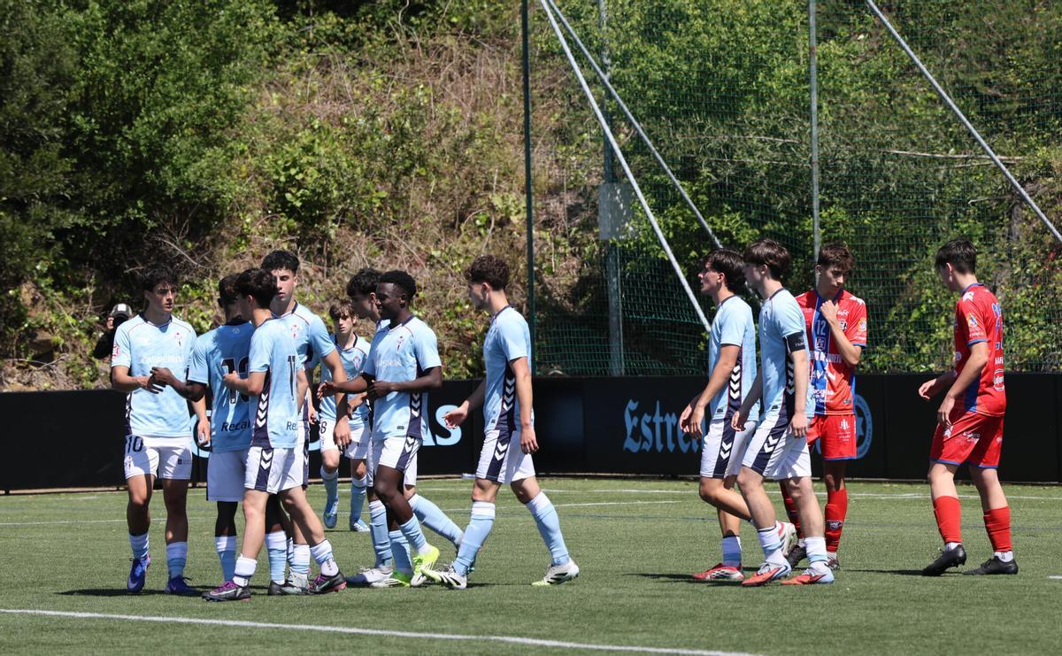 Vigo, A Madroa. Partido del Celta Juvenil y celebración Vigo, A Madroa. Partido del Celta Juvenil y celebración