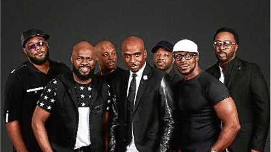 Els integrants de Naturally 7.